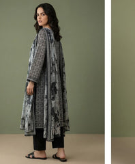 Regalia Black & White Lawn-D02