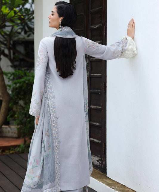 Qalamkar Q Linen -KL02 Haze