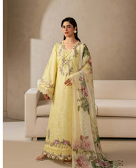Elaf Ecraft Chikankari Lawn-EHC-3A