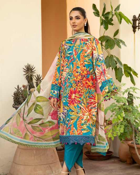 M.Basics Unstitched Lawn-D903A