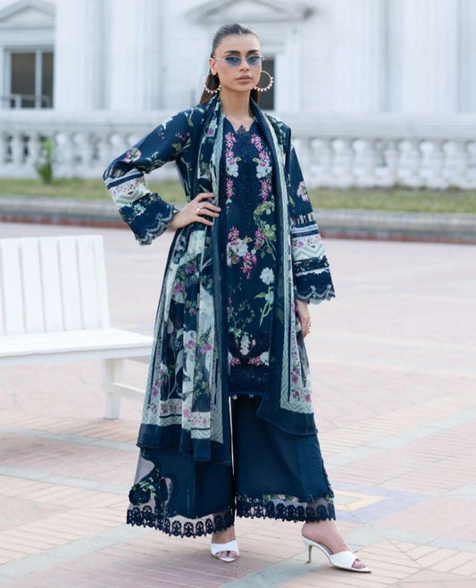 Elaf Signature Emb Lawn -ESG-3A