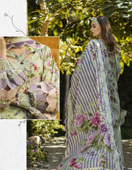 Elaf Print Chikankari Lawn-ELK-03A