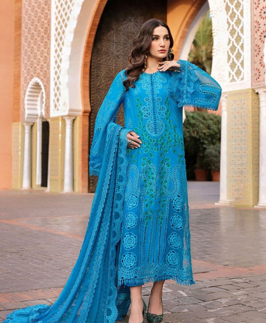 Maria B Voyage A Luxe Lawn-D03B