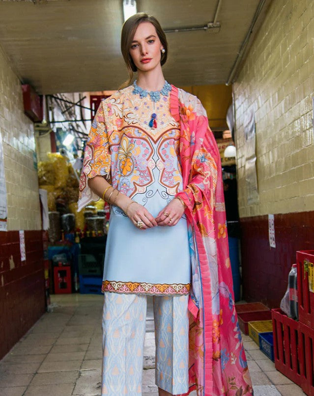 Mushq La Dolce Hemline Prints-D03B