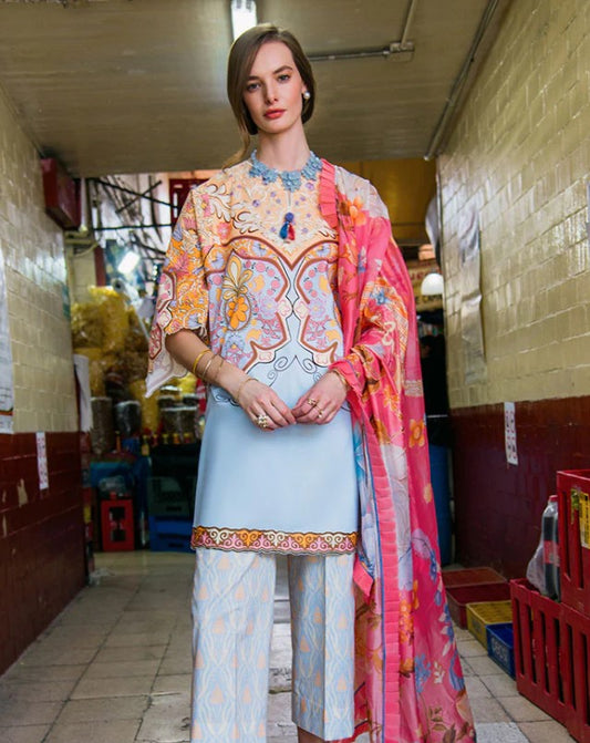 Mushq La Dolce Hemline Prints-D03B