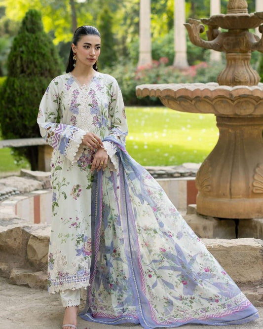 Elaf Signature Emb Lawn -ESG-3B