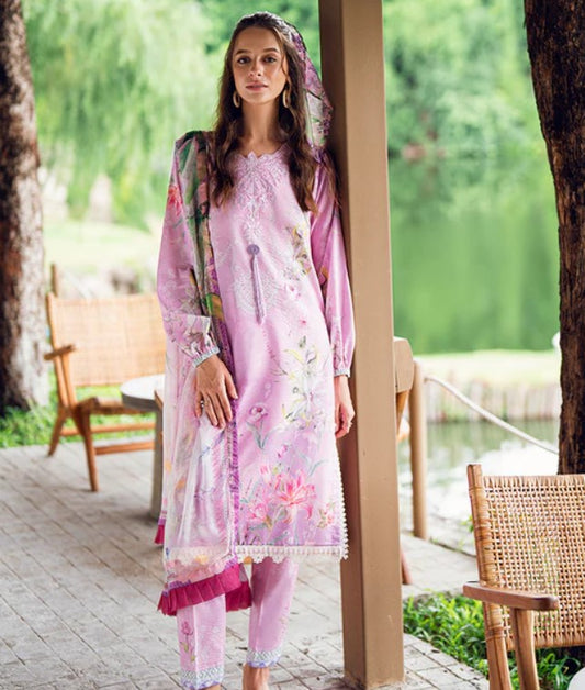 Roheenaz Garden Veil Lawn-D03B