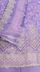 Riwayat Emb Lawn Chiffon Dupatta-D03