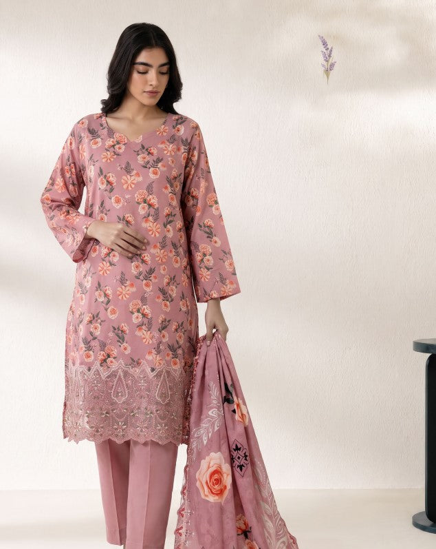 Sumbul Emb Printed Cotton-D03