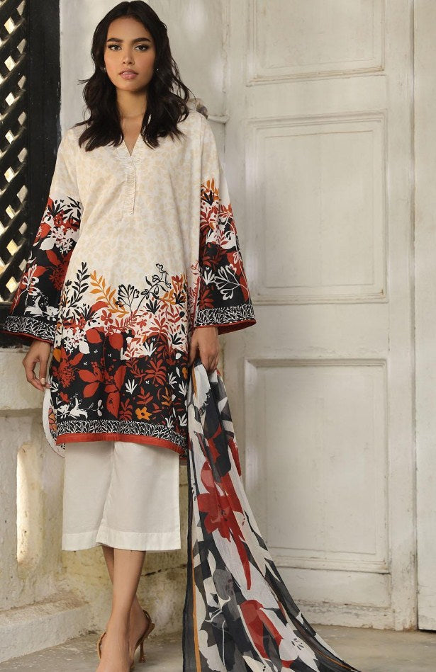 Sahar Fall Printed Cambric - Munaf Textile 
