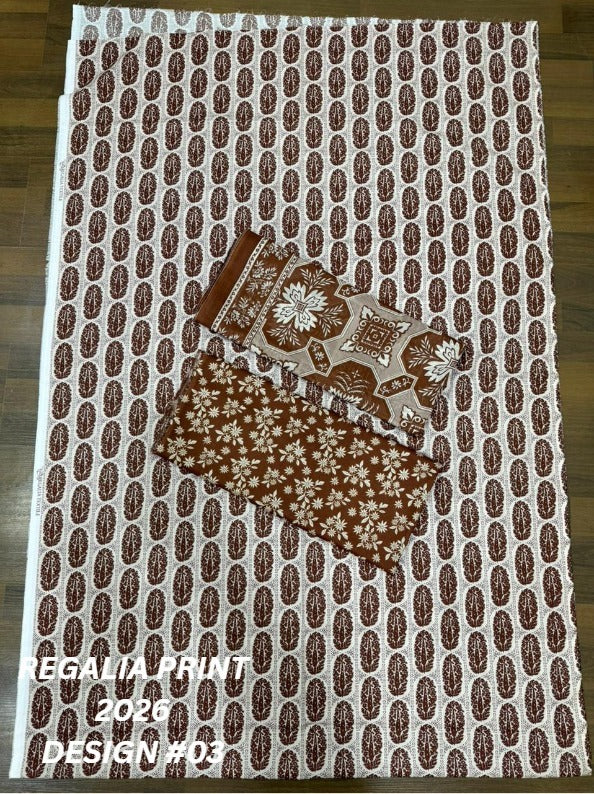 Regalia Ready To Wear Prints-D03