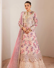 Alizeh Fluer Emb Printed Chiffon-CH-2193