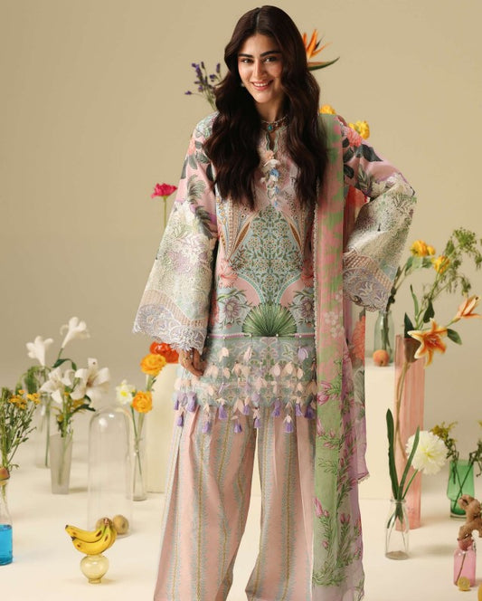 Mushq Soleil Hemline Prints-D03
