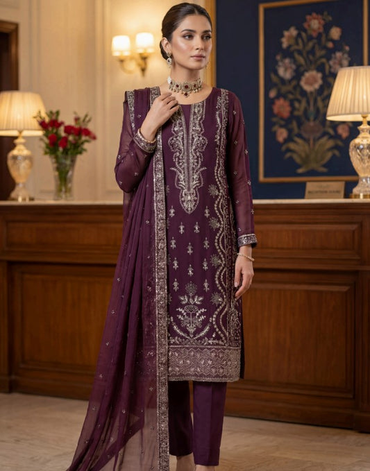 Ready To WearSoghat Gulaal Luxury Chiffon-D03