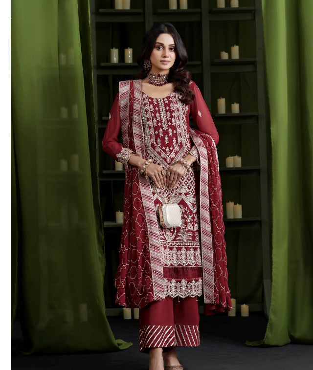 Soghat Gulaal Luxury Chiffon-D03