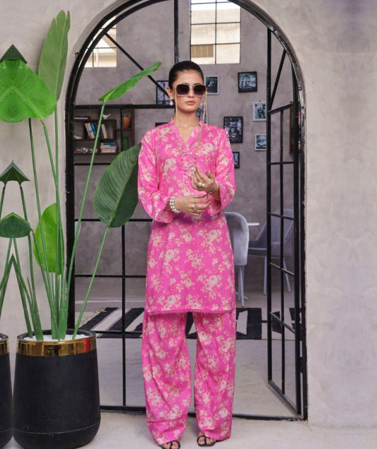 Retro 02pcs RTW Farshi Shalwar Edit-D03