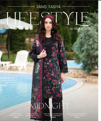 Rang Rasiya Life Style Lawn -D03 Midnight