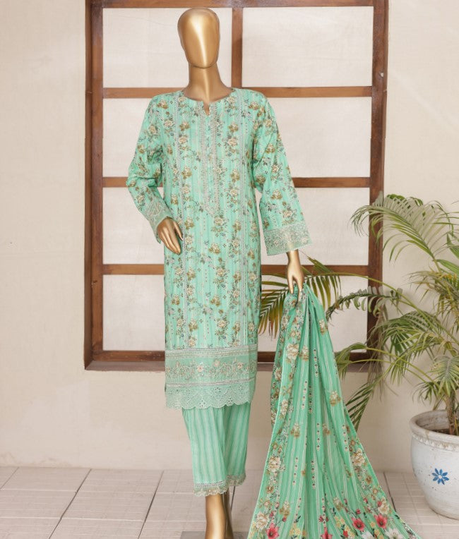 Suntex Ready To Wear Emb Lawn-D03
