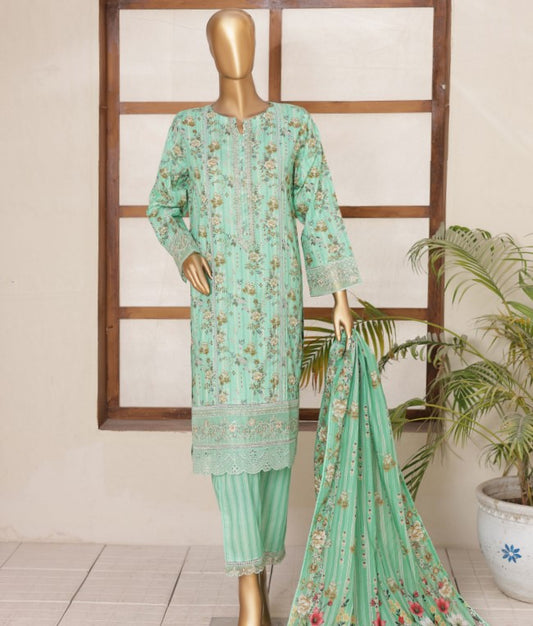 Suntex Ready To Wear Emb Lawn-D03