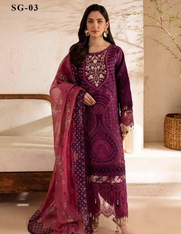 Parishay Summer Garden Lawn-D03