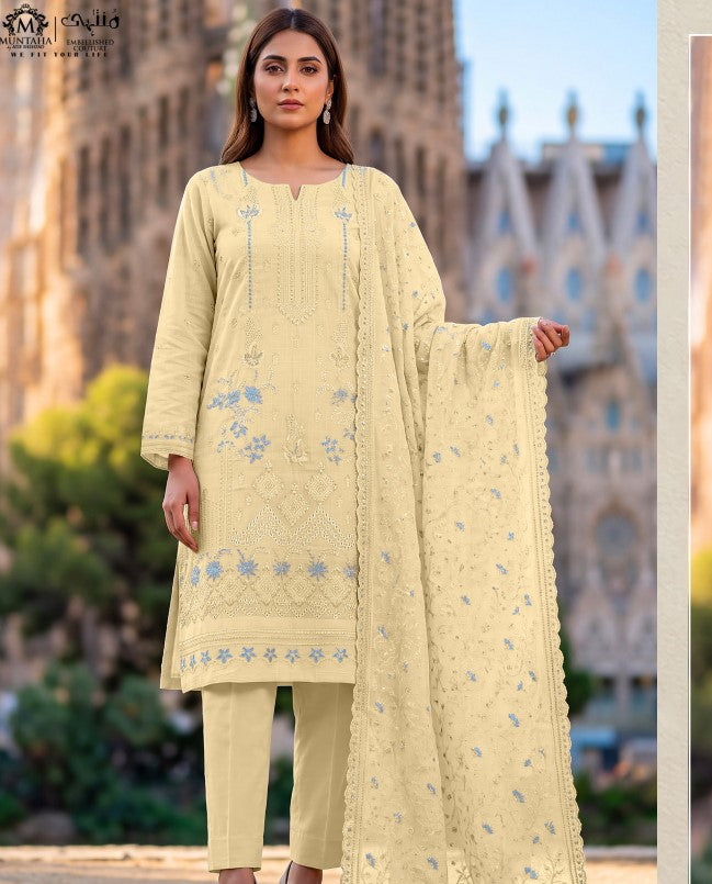 Minha Emb Jacquard Cotton-D03