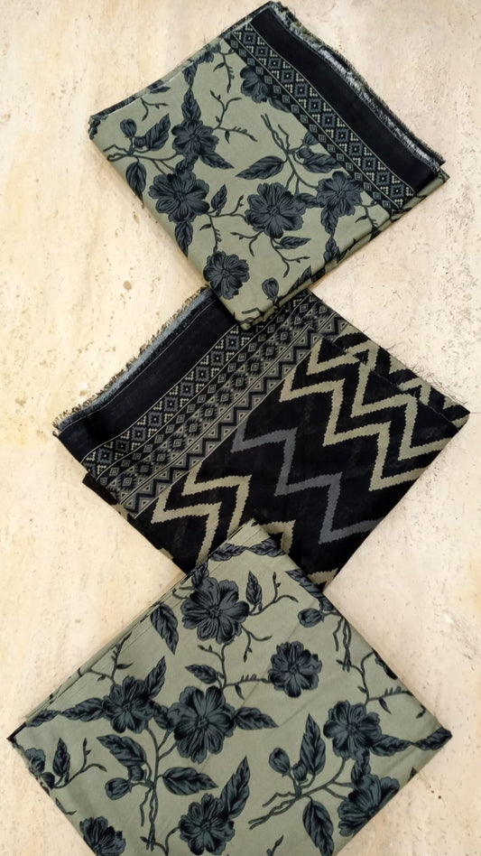 Bin Saeed Signature Prints Lawn-D03