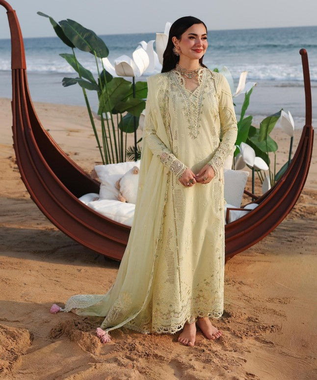 Qalamkar Sahil Lawn-SA-03 Safa