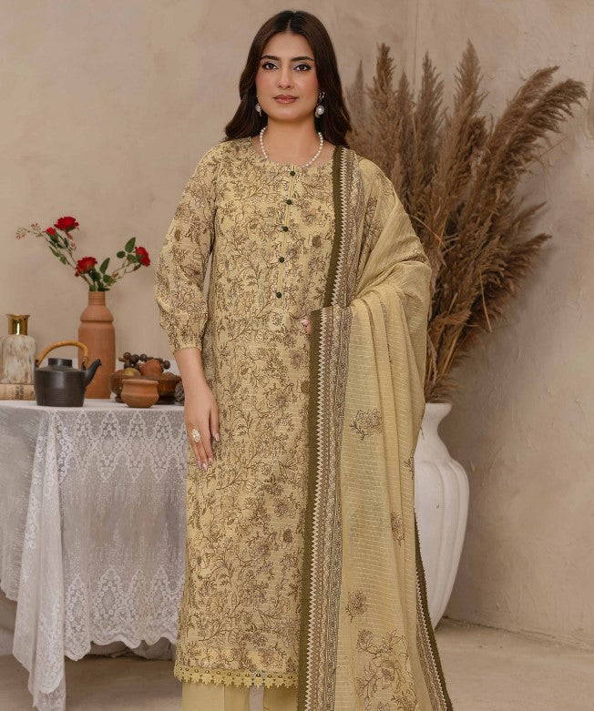 Zara Meer Sweet Florals Lawn-D03