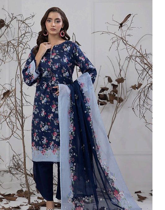 Salina Ready To Wear 03Pcs Cotton-D03