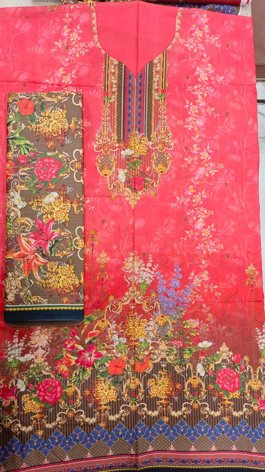 AK Printed Linen-D03