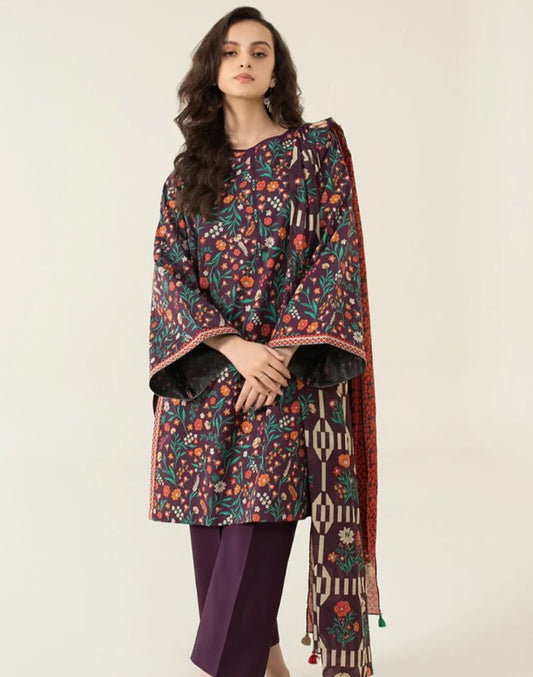 Sapphire Daily Print Lawn-D03