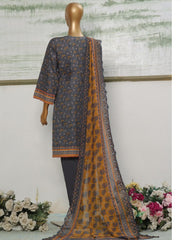 Riwayat Emb Stitched Lawn-D03