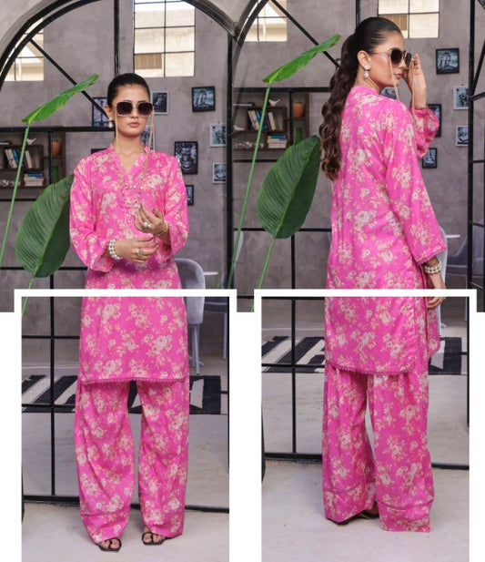 Retro 02pcs RTW Farshi Shalwar Edit-D03
