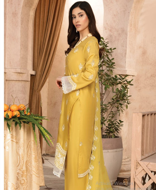 Abisha Shok Aday Emb Lawn-D03