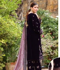 Mi Creation Embroidered Velvet -D02