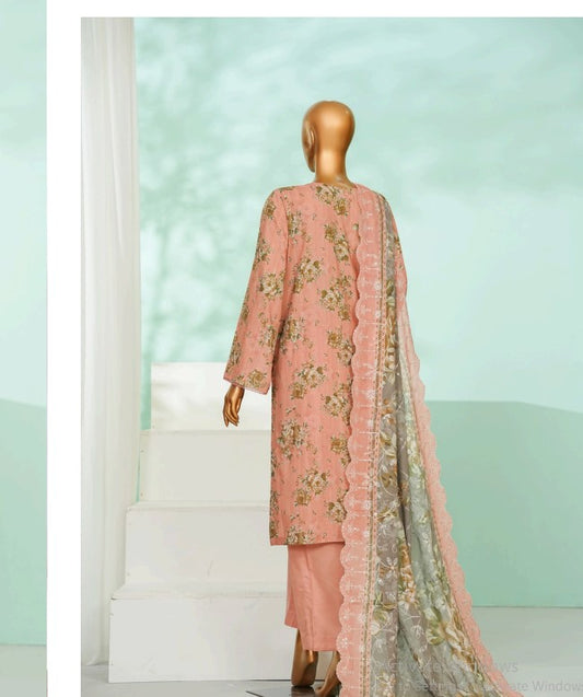 Bin Saeed Ready To Wear Emb Lawn-D03