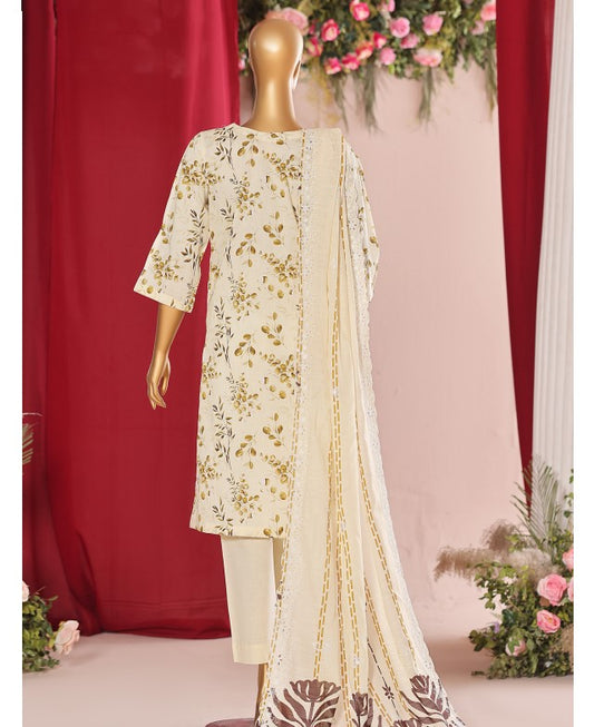 Mi Simply White Emb Lawn-D03