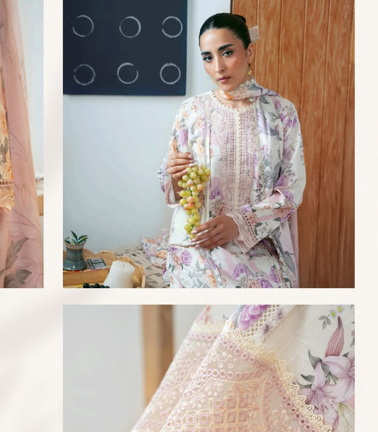 Aabyan Print Luxe Lawn-AP-03