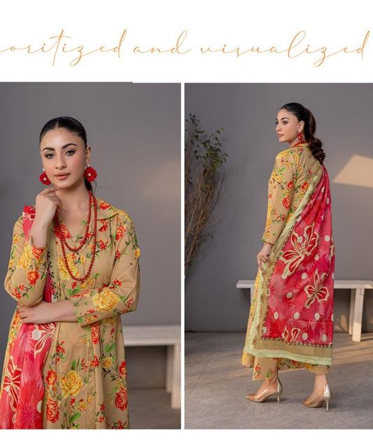 Motifz Classics Print Lawn-D03