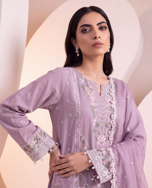 Soghat Nysa Chikankari Cambric-D03