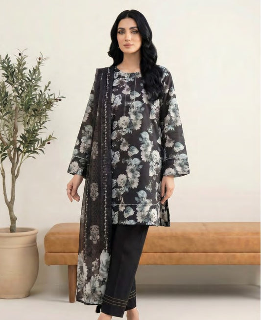 Lakhany Monochrome Lawn-LG-RL-0479