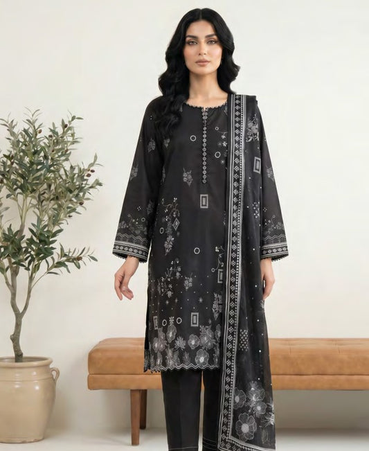 Lakhany Monochrome Lawn-LG-RL-0480