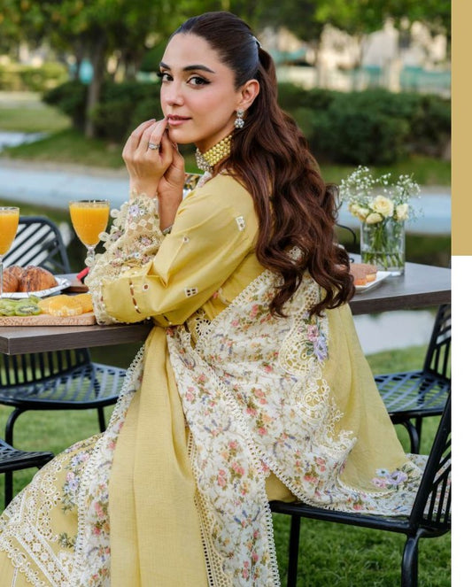 Elaf Luxury Lawn Vol 2-D07A