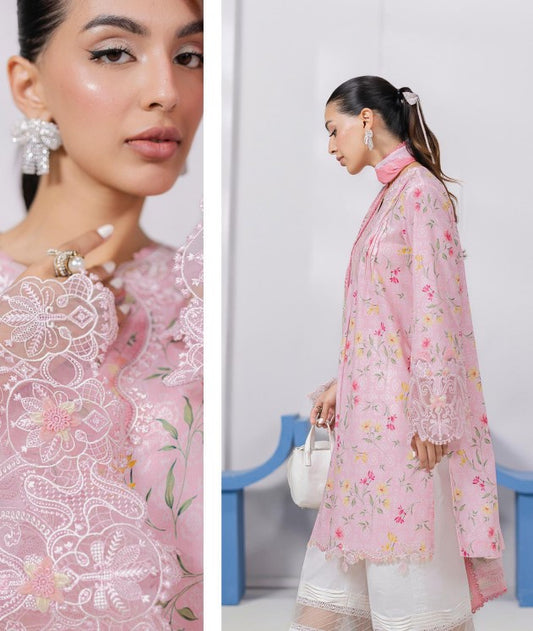 Qalamkar Qprints Lawn-D04A