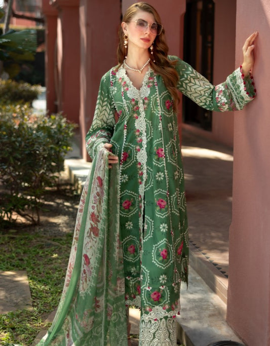 Elaf Signature Emb Lawn-D04B