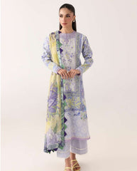 Roheenaz Rosette Lawn-D04B
