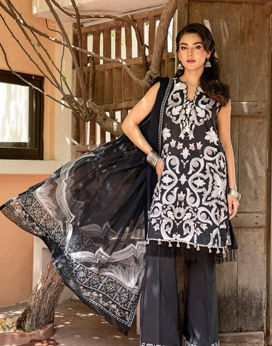 M.Basics Unstitched Lawn-D904B