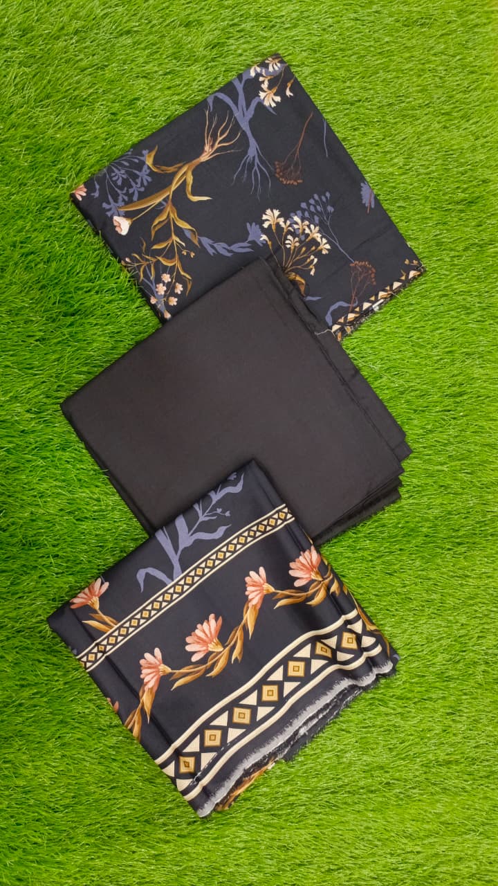 Maria Linen Print -D04