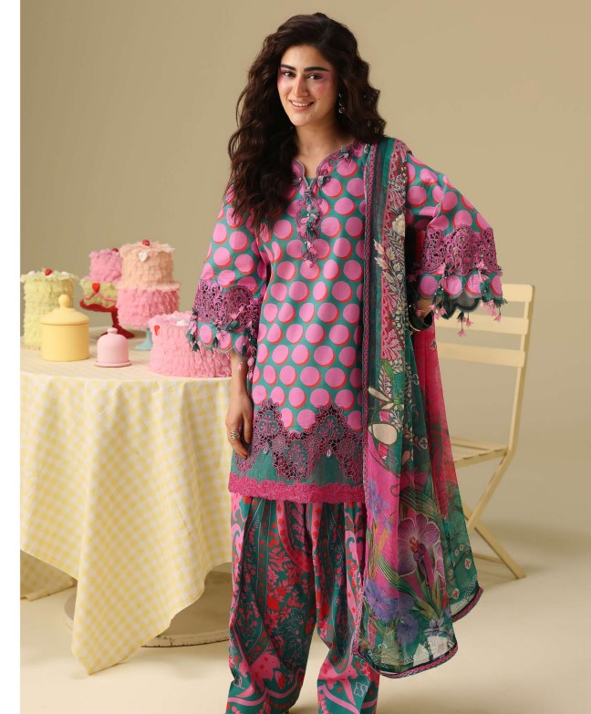 Mushq Soleil Hemline Prints-D04