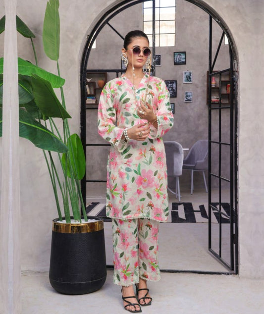 Retro 02pcs RTW Farshi Shalwar Edit-D04